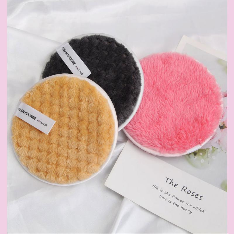 Double-sided Microfiber Makeup Remover Puff